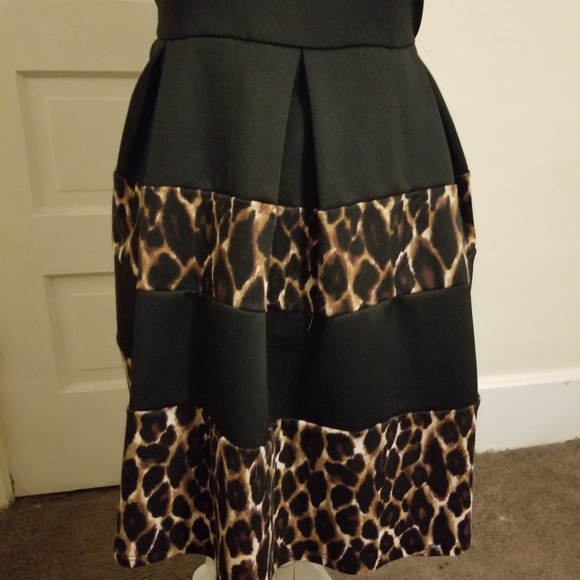 Sexy leopard print dress - Picture 3 of 4